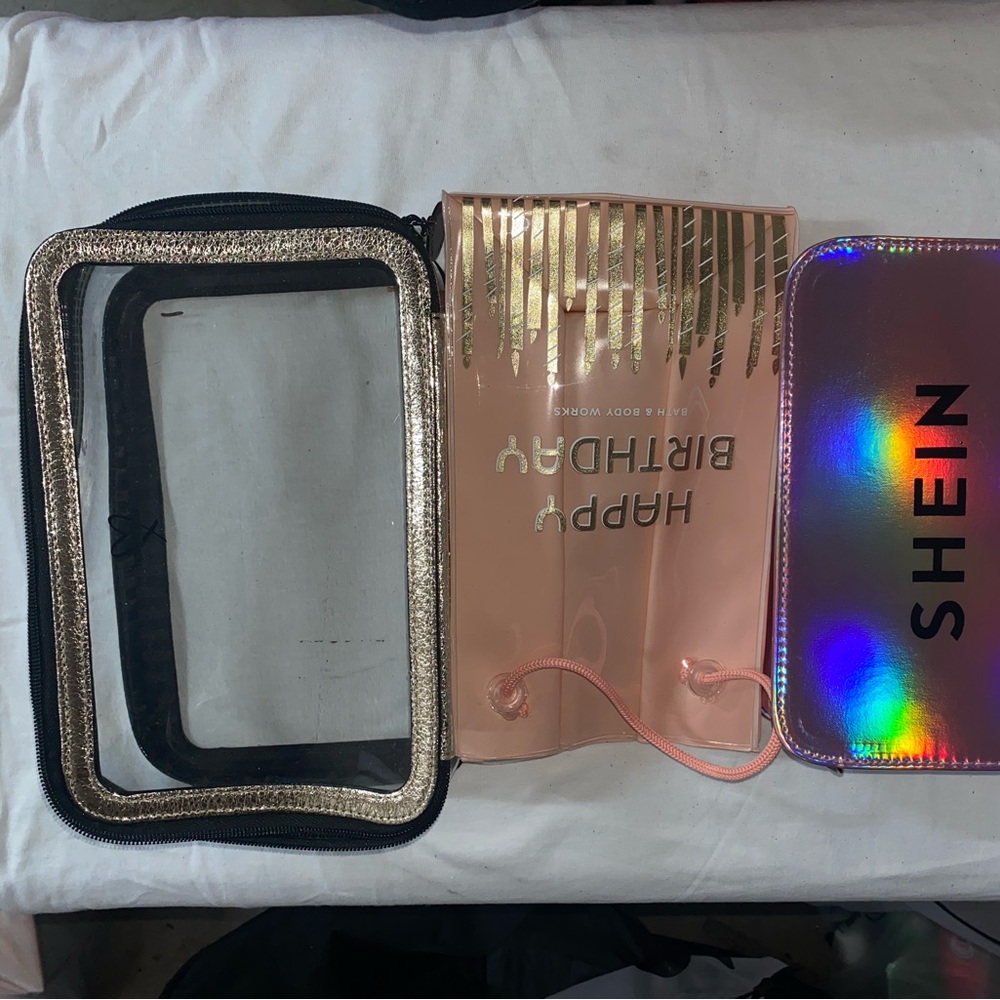 Makeup bags/pouches